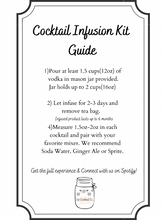 Load image into Gallery viewer, Lavender Lemonade Cocktail Infusion Kit