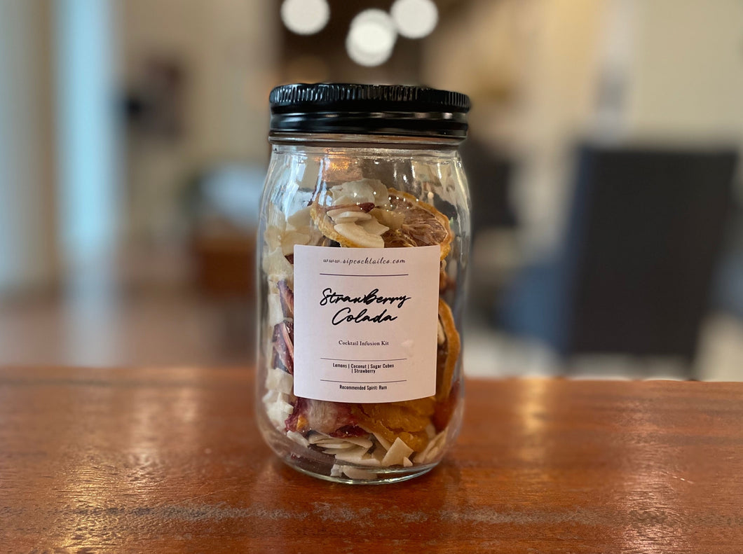 Strawberry Colada Cocktail Infusion Kit