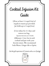 Load image into Gallery viewer, Apple Cinnamon Margarita  Cocktail Infusion Kit
